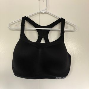 Victoria’s Secret Max Sports Bra Black 38DDD EXCELLENT CONDITION